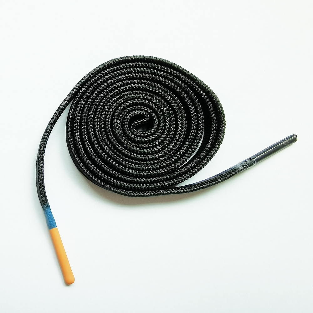Hot Sale Custom Logo Shoe Laces Flat Non-Slip Silicone and Polyester Shoelaces for Promotional Party Supplies