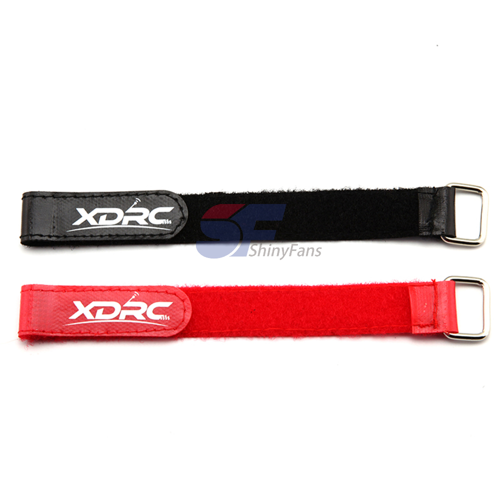 Rubber Silicone Backing Hook and Loop Lipo Battery Strap