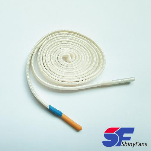 Custom Designed Non-Slip Silicone Shoelace 8 mm Thickness New Style for Men/Women Woven Sport Shoe-Promotional Party Supplies
